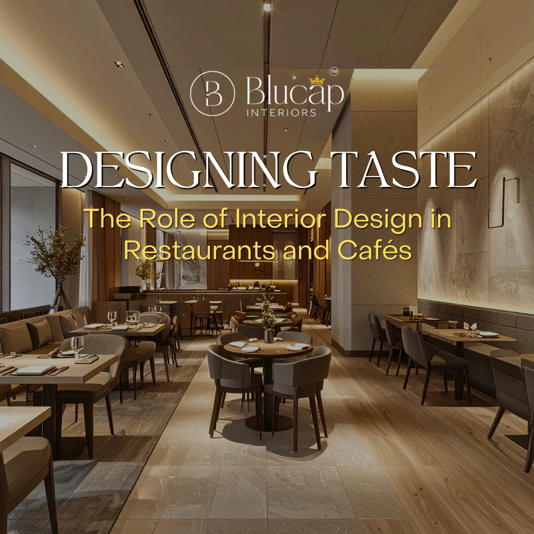 Designing Taste: The Role of Interior Design in Restaurants and Cafés